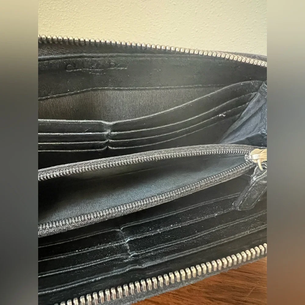 Dior Black Leather Wallet